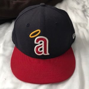 Angels Fitted Baseball Hat 7 1/4